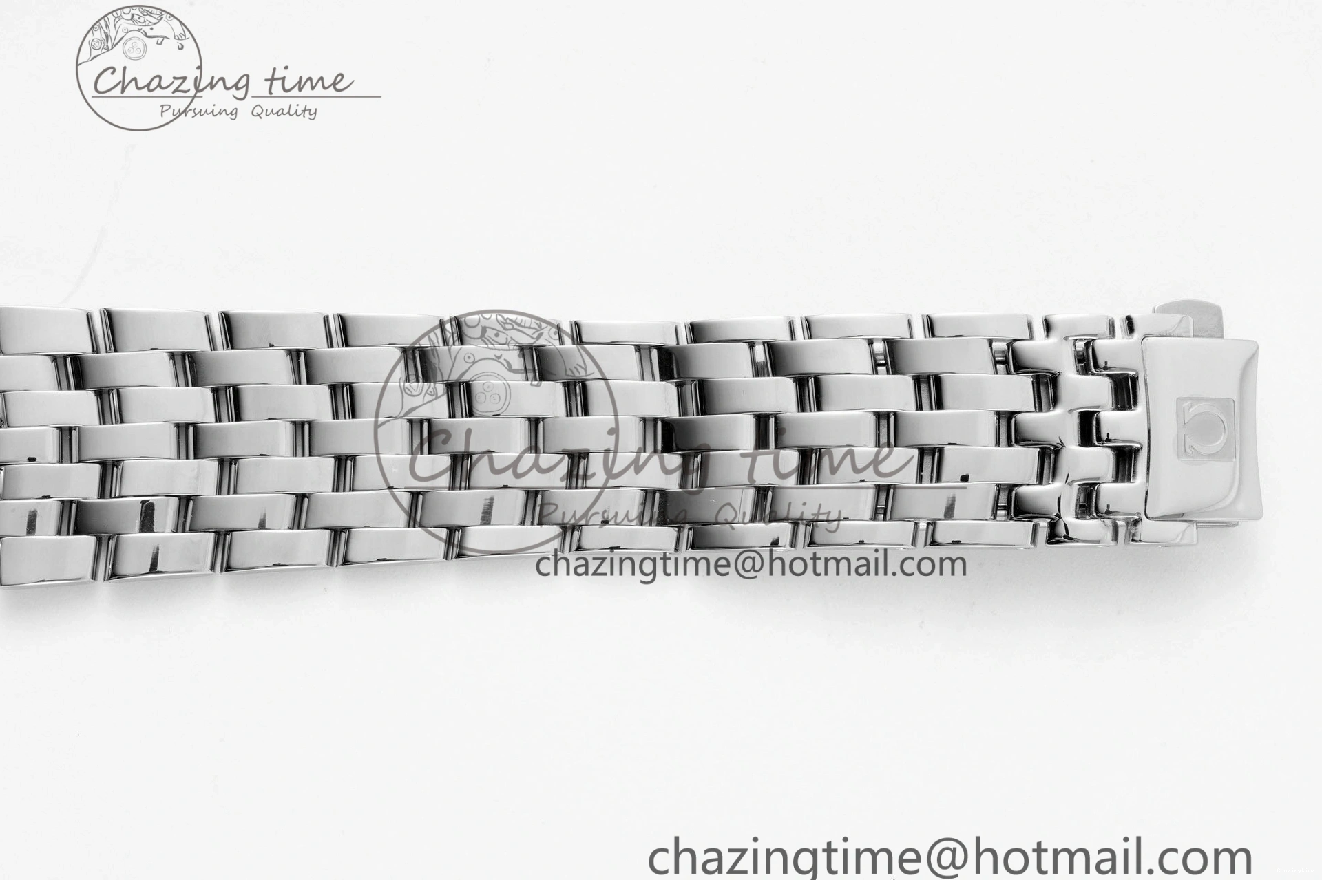0506 FlexibleFit De Ville SS TWF 1:1 Best Edition Gray Dial Blue Markers on SS Bracelet MIYOTA 7843